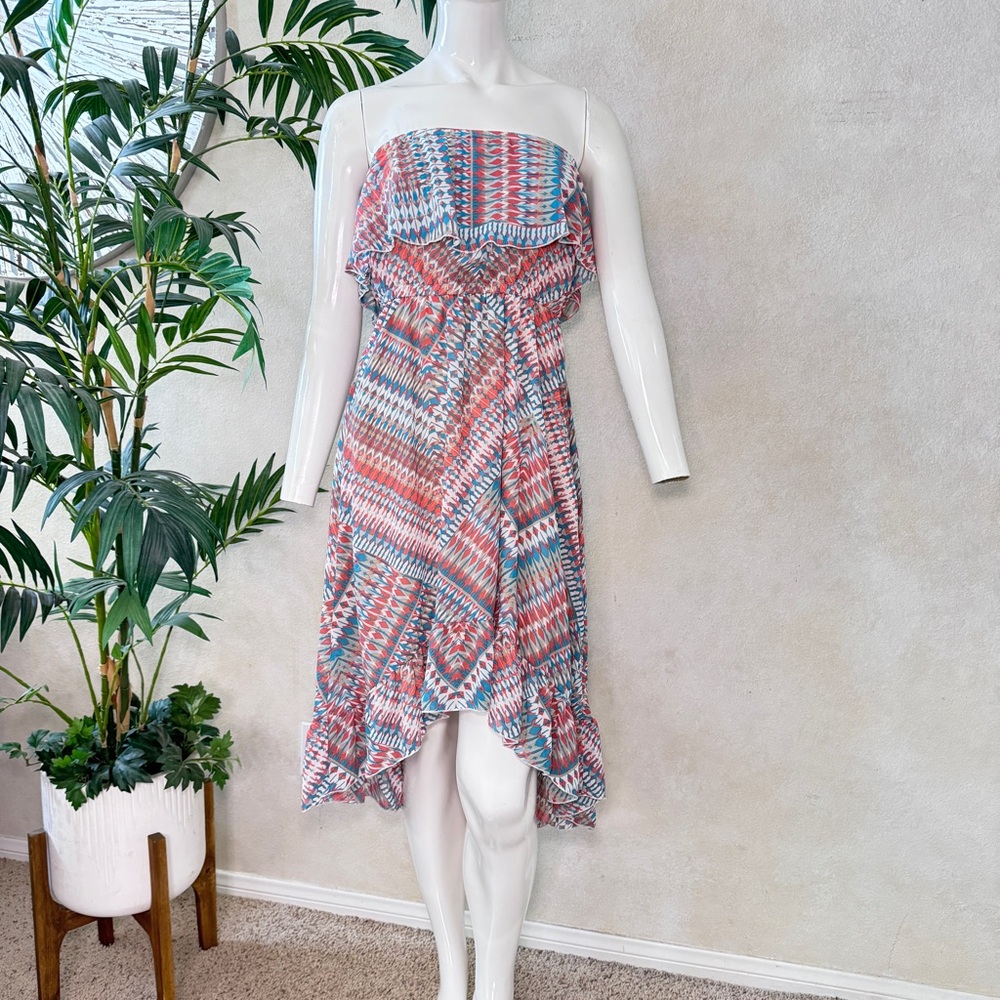 American Rag Strapless High-Lo Dress Sz S